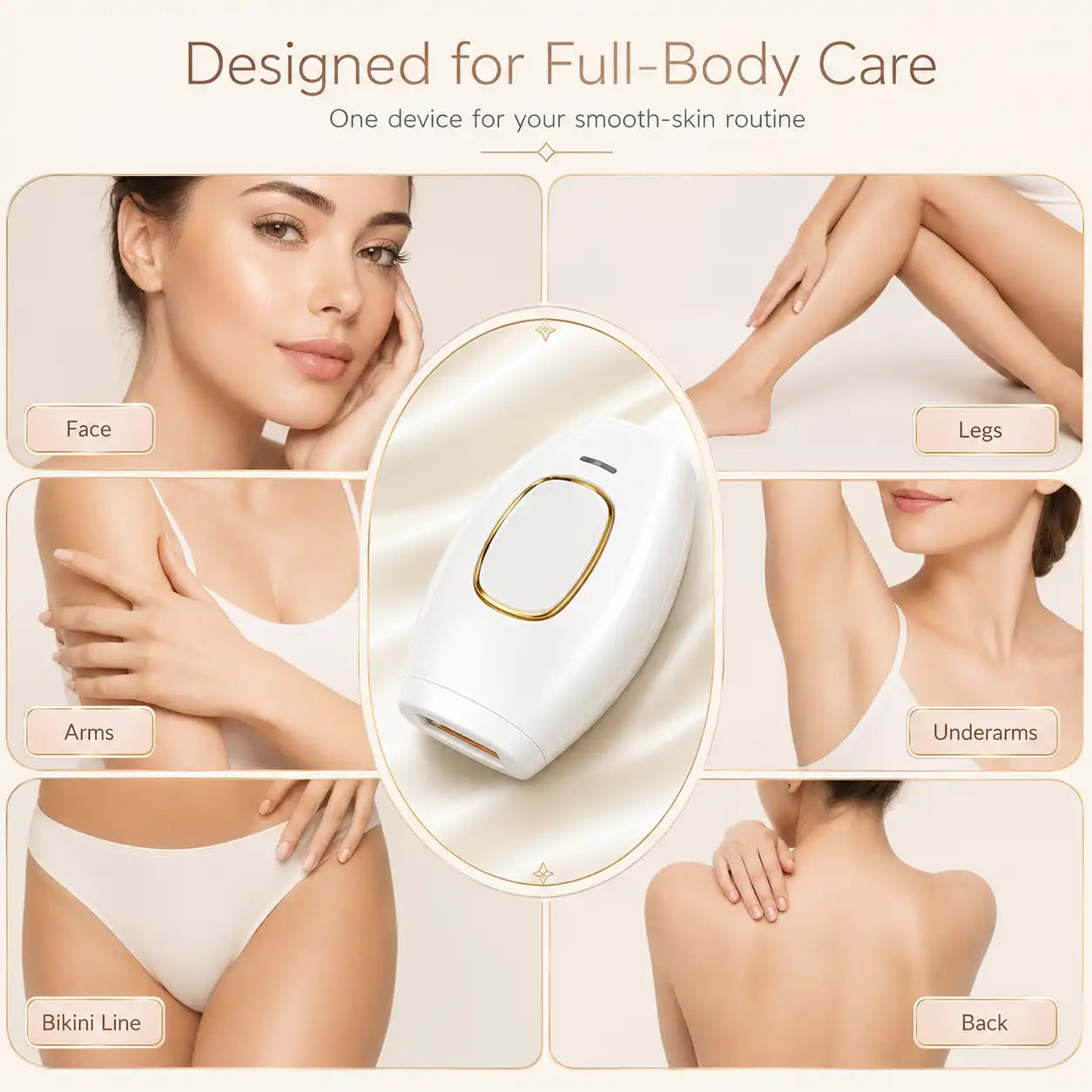 IPL Hair Removal Device - Smooth Skin at Home, Without the Salon Appointments
