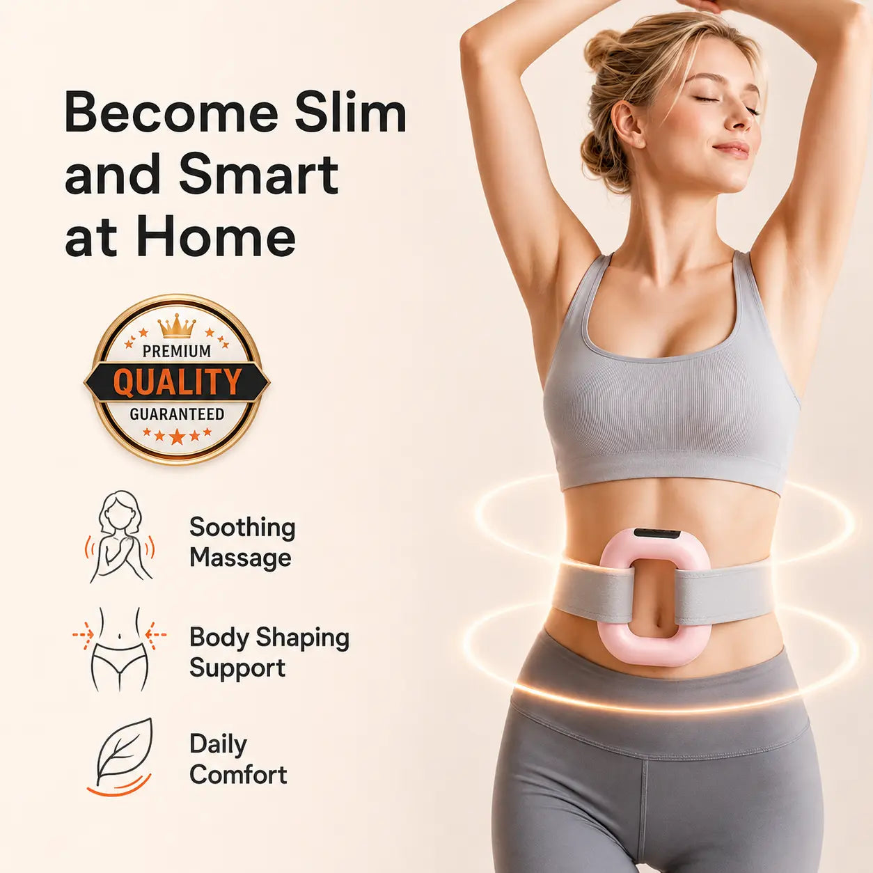 Noura Full-Body Fascia Ring Massager – Relax, Tone & Shape at Home