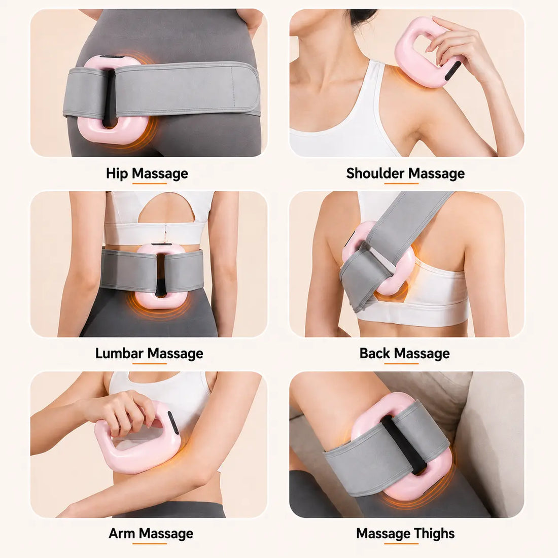 Noura Full-Body Fascia Ring Massager – Relax, Tone & Shape at Home