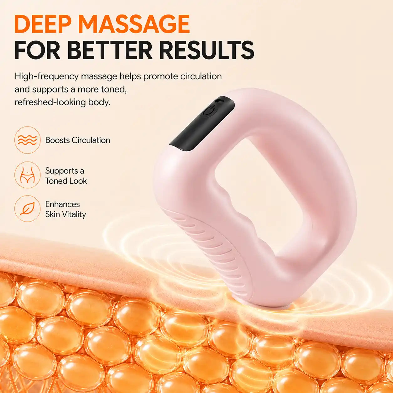 Noura Full-Body Fascia Ring Massager – Relax, Tone & Shape at Home